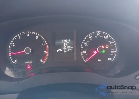 2013 Volkswagen Jetta 2.0L S z USA, uszkodzony, nr VIN 3VW2K7AJ4DM216470